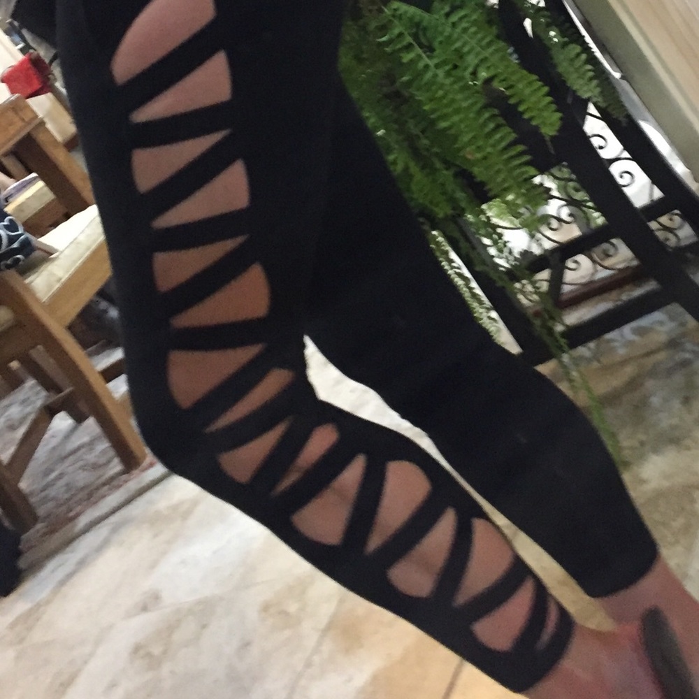 EXPRESS BLACK LEGGINGS